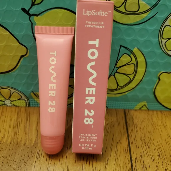 Tower 28 LipSoftie Hydrating Tinted Lip Treatment Balm WATERMELON KIWI. BNIB - Picture 3 of 4